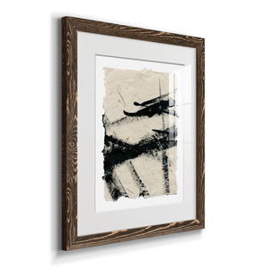 Lines Crossed II - Premium Framed Print - Distressed Barnwood Frame - Ready to Hang