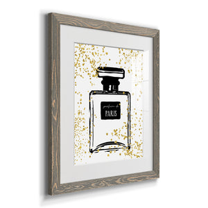 Glitter Perfume I - Barnwood Framed Art Print