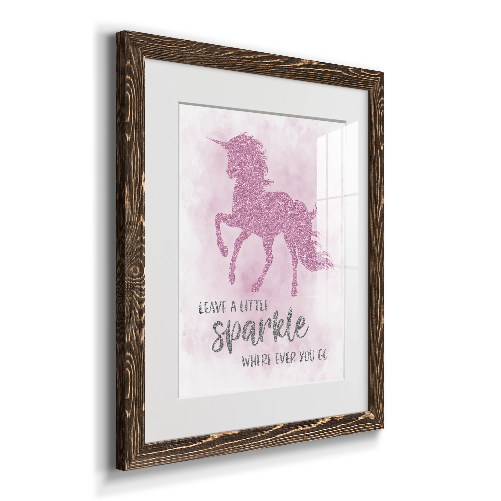 Sparkle - Barnwood Framed Art Print