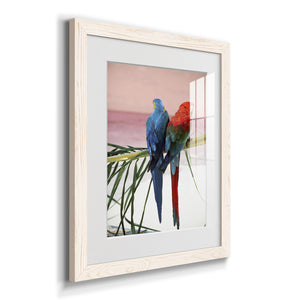 Palm Parrots - Barnwood