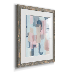 Mix of Spring - Barnwood Framed Art Print