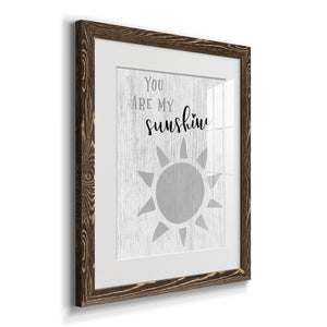 Sunshine - Premium Framed Print - Distressed Barnwood Frame - Ready to Hang