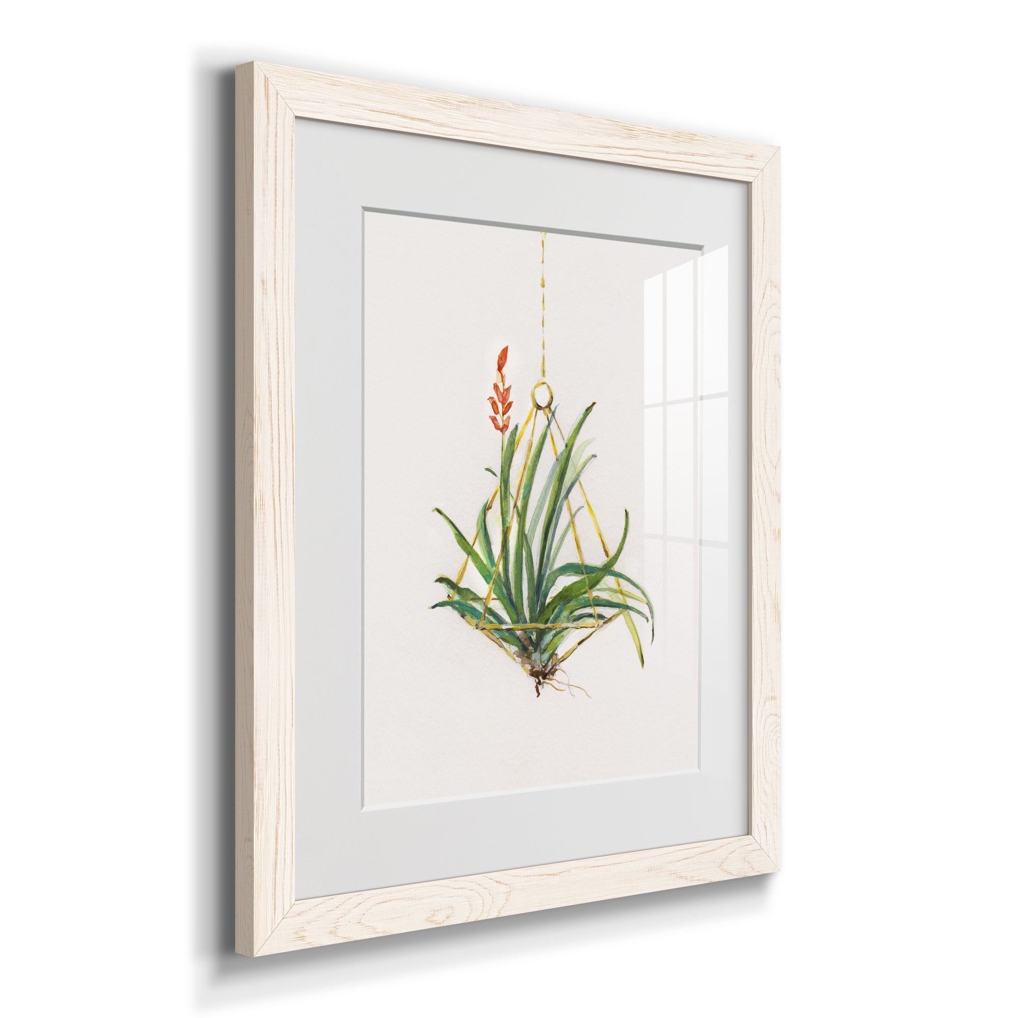Gardenaire I - Barnwood Framed Art Print