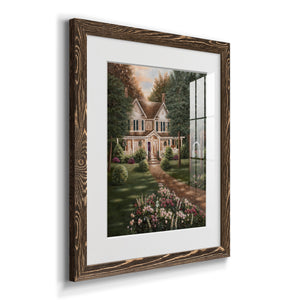 Carolina Evening I - Barnwood Framed Art Print