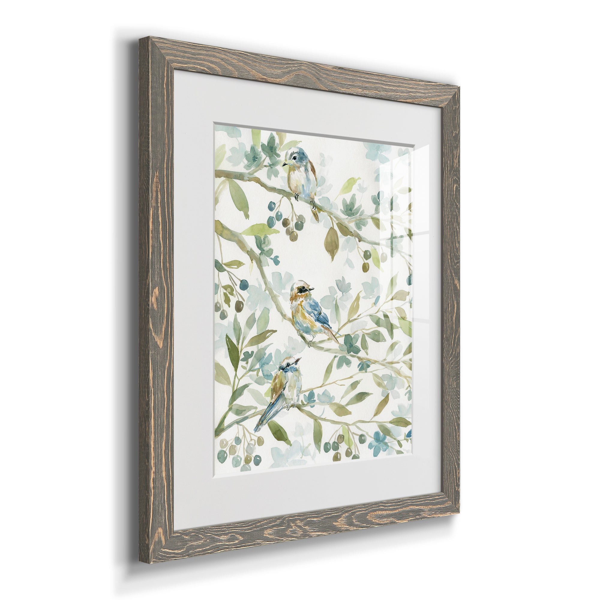 Spring Beginnings - Barnwood Framed Art Print
