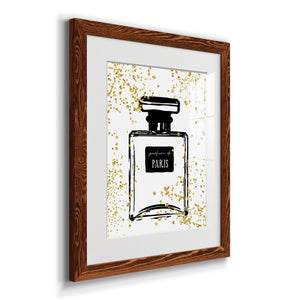Glitter Perfume I - Barnwood Framed Art Print