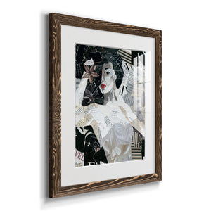 Runway Star - Barnwood Framed Art Print