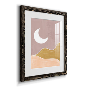 Sedona Moon - Premium Framed Print - Distressed Barnwood Frame - Ready to Hang