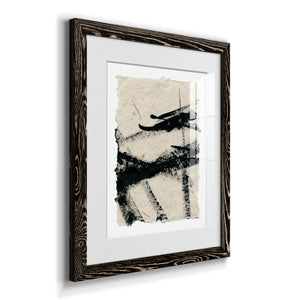 Lines Crossed II - Premium Framed Print - Distressed Barnwood Frame - Ready to Hang