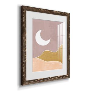Sedona Moon - Premium Framed Print - Distressed Barnwood Frame - Ready to Hang