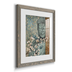 Buddha - Barnwood Framed Art Print