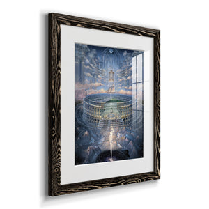 Solace II - Barnwood Framed Art Print