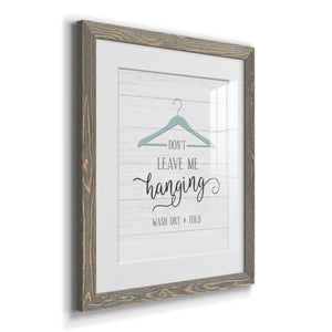 Don't Leave - Premium Framed Print - Distressed Barnwood Frame - Ready to Hang