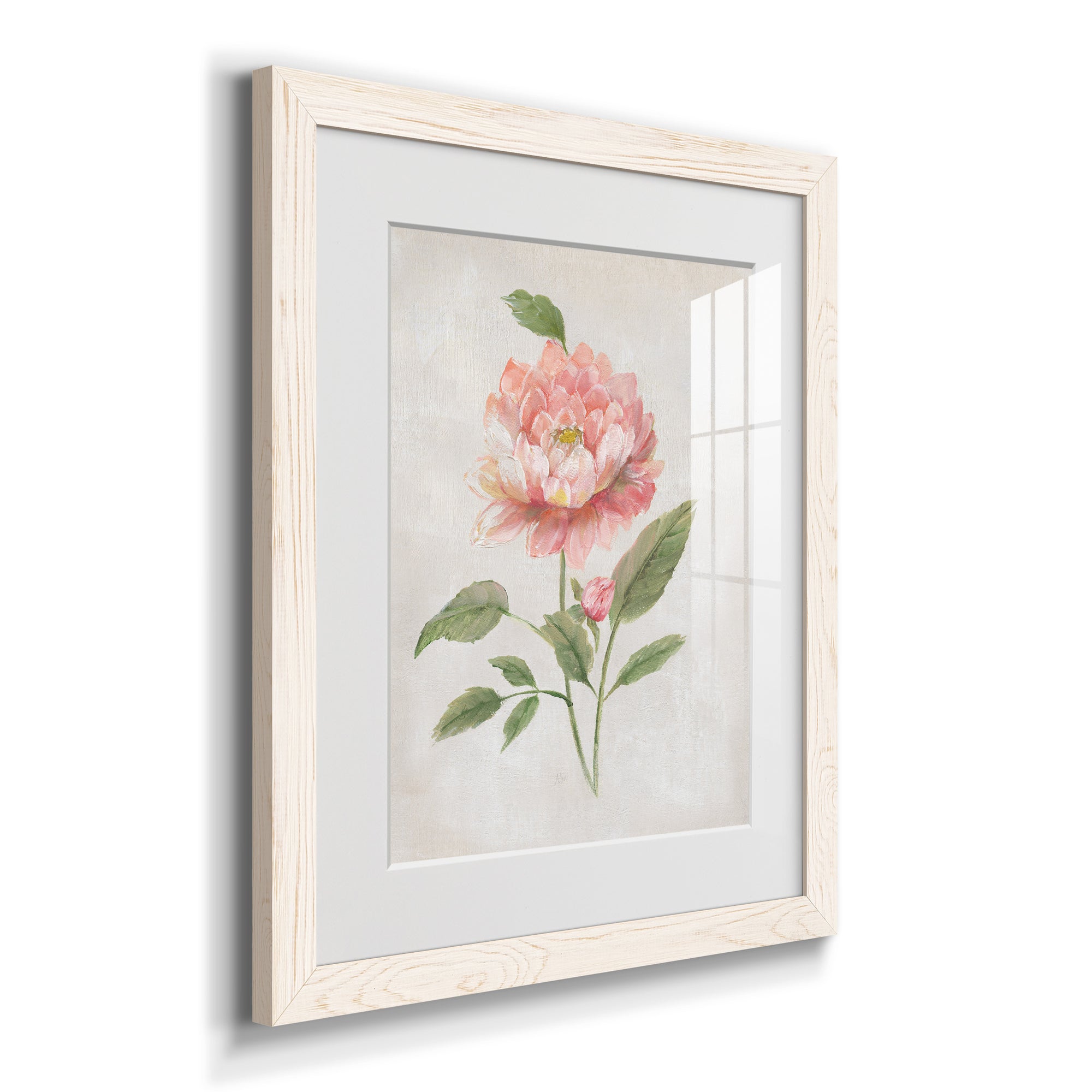 Grandiflora III - Barnwood Framed Art Print