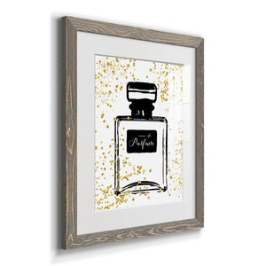Glitter Perfume II - Barnwood Framed Art Print