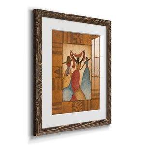 Rhythm - Barnwood Framed Art Print