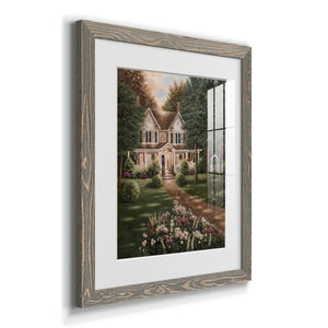Carolina Evening I - Barnwood Framed Art Print
