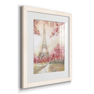 Paris Spring - Premium Framed Print - Distressed Barnwood Frame - Ready to Hang