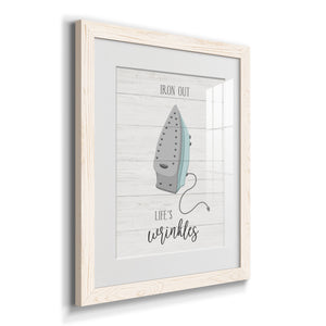 Iron Out - Premium Framed Print - Distressed Barnwood Frame - Ready to Hang