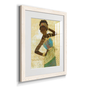 Tribal Vision II - Barnwood Framed Art Print