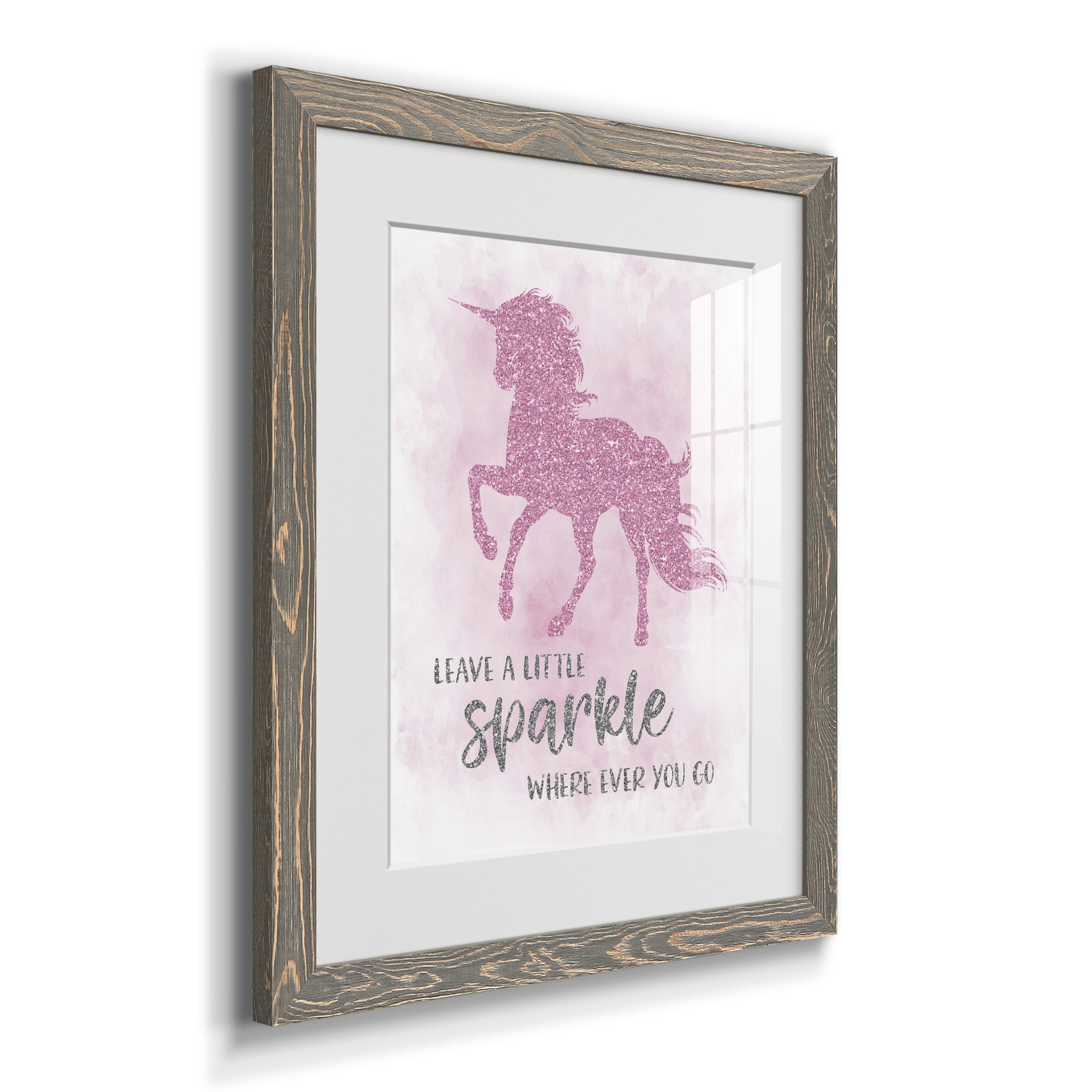 Sparkle - Barnwood Framed Art Print
