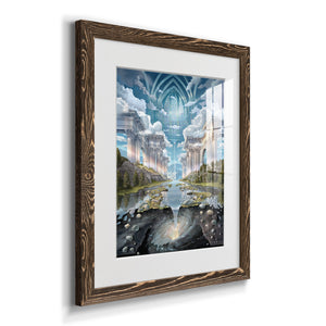 Genesis II - Barnwood Framed Art Print