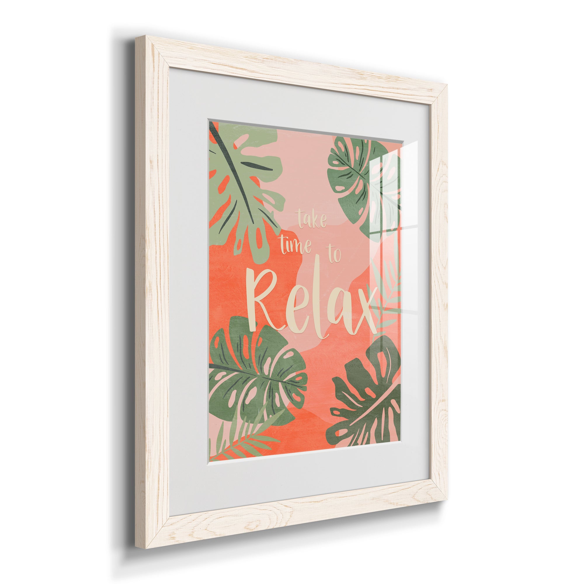 Take Time - Premium Framed Print - Distressed Barnwood Frame - Ready to Hang