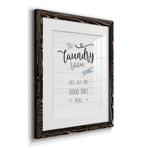 Good Dirt - Premium Framed Print - Distressed Barnwood Frame - Ready to Hang