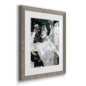 Runway Star - Barnwood Framed Art Print