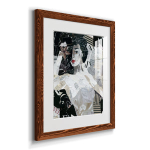 Runway Star - Barnwood Framed Art Print