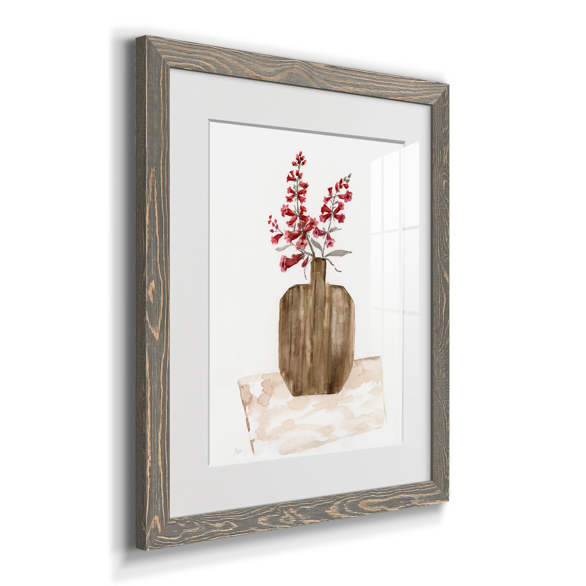 Simply Country II - Barnwood Framed Art Print
