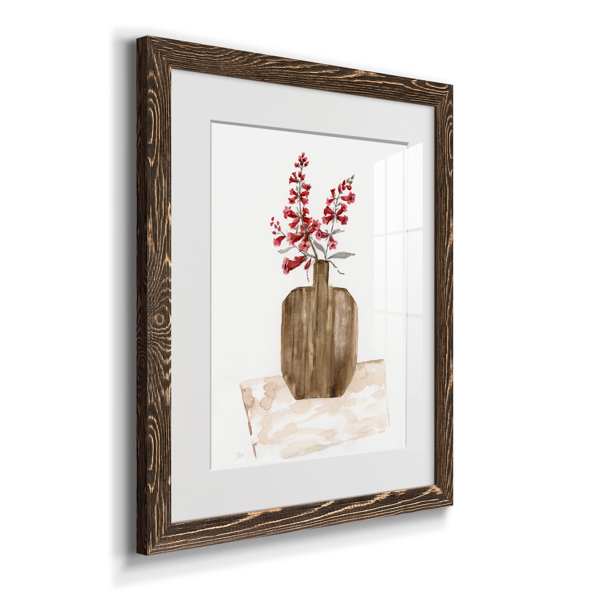 Simply Country II - Barnwood Framed Art Print