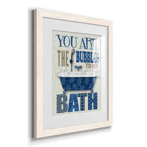 Bubble Bath - Premium Framed Print - Distressed Barnwood Frame - Ready to Hang