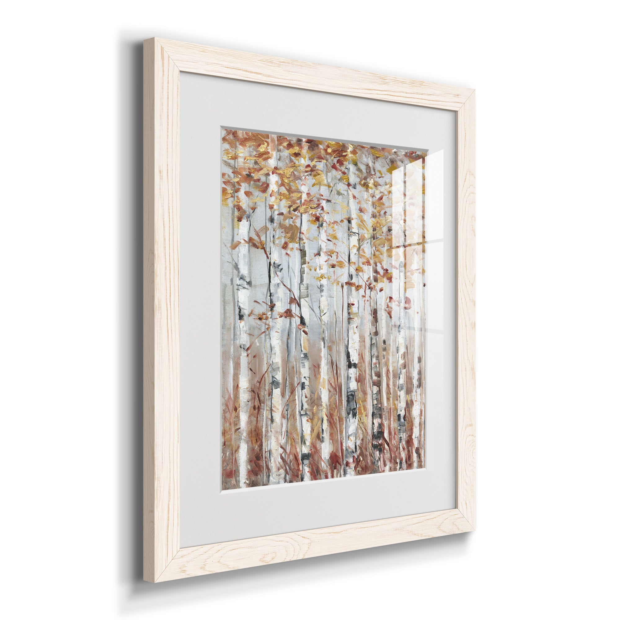 Copper Forest - Premium Framed Print - Distressed Barnwood Frame - Ready to Hang