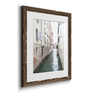 Venice Canal II - Premium Framed Print - Distressed Barnwood Frame - Ready to Hang