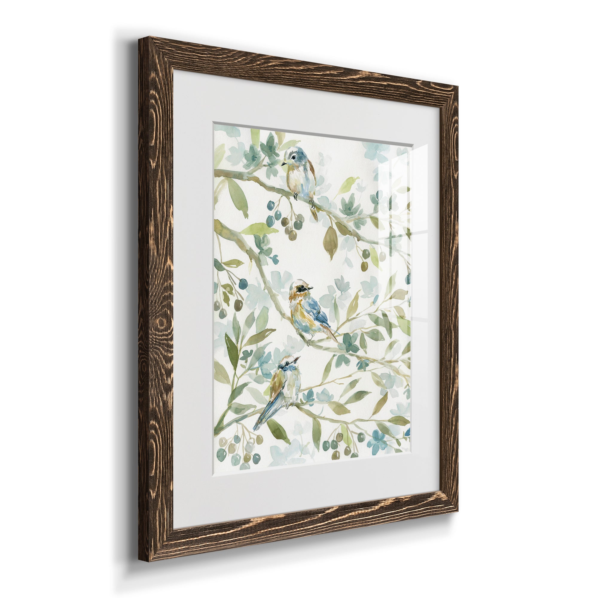 Spring Beginnings - Barnwood Framed Art Print
