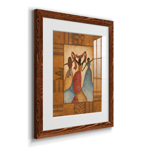 Rhythm - Barnwood Framed Art Print