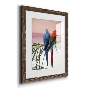 Palm Parrots - Barnwood