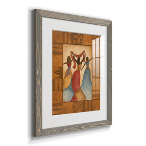 Rhythm - Barnwood Framed Art Print