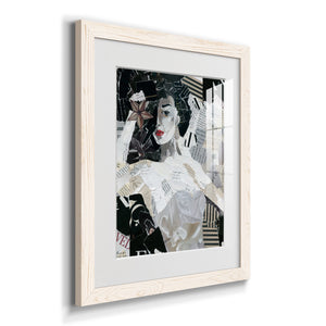 Runway Star - Barnwood Framed Art Print