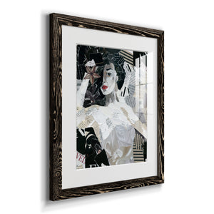 Runway Star - Barnwood Framed Art Print