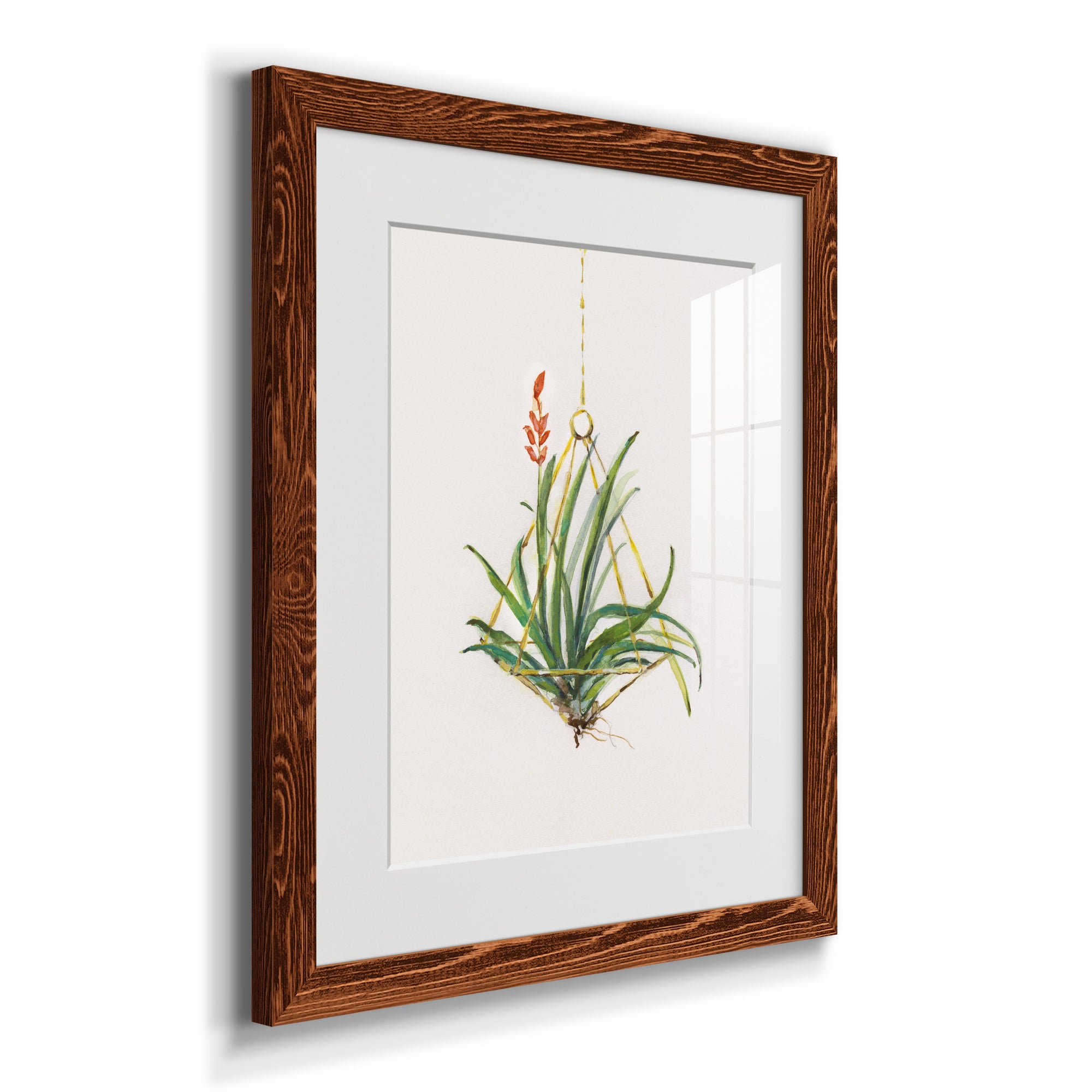 Gardenaire I - Barnwood Framed Art Print