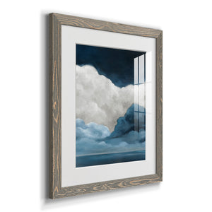 Nature's Drama I - Premium Framed Print - Distressed Barnwood Frame - Ready to Hang