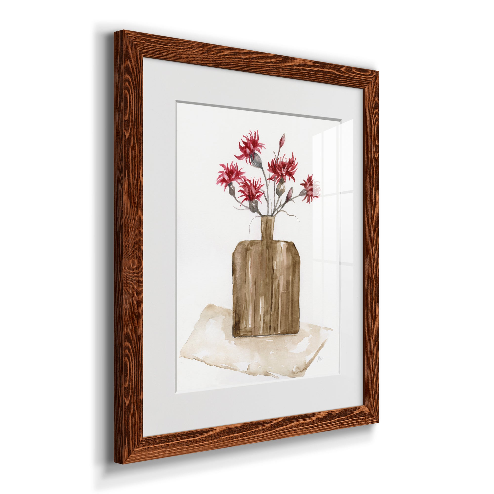 Simply Country I - Barnwood Framed Art Print