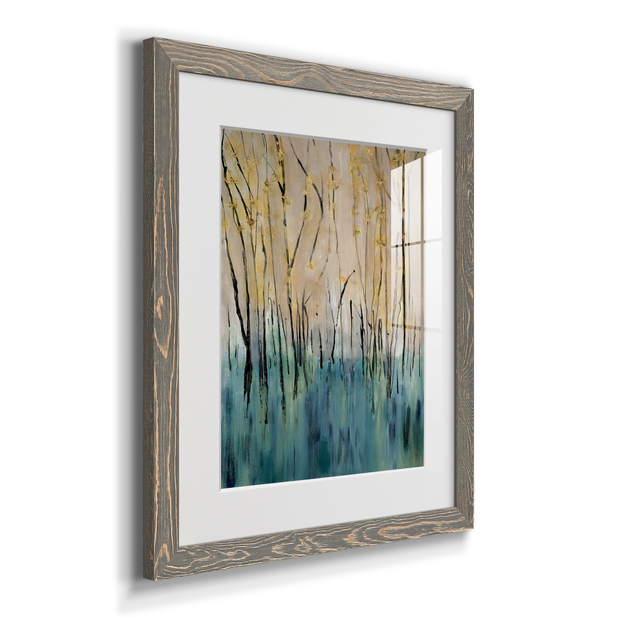Mountain Air - Premium Framed Print - Distressed Barnwood Frame - Ready to Hang