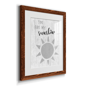 Sunshine - Premium Framed Print - Distressed Barnwood Frame - Ready to Hang
