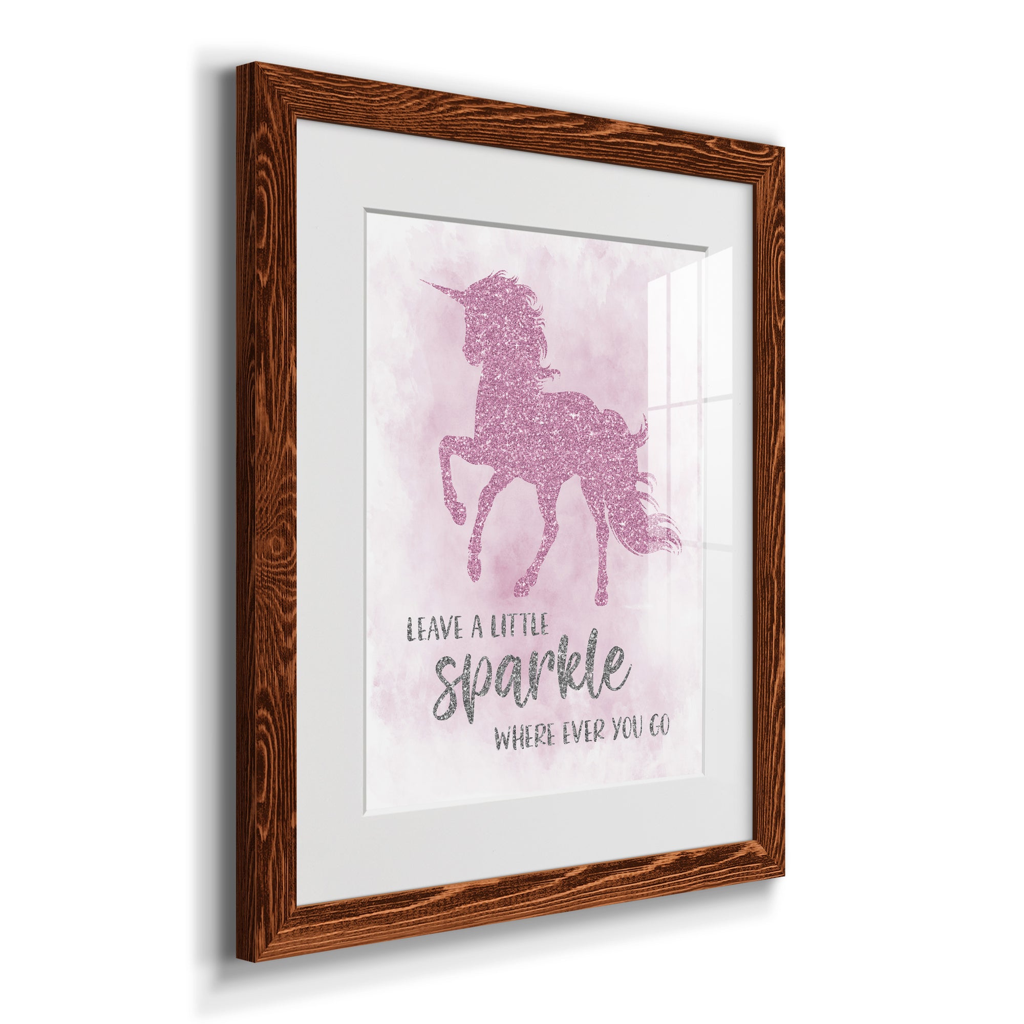 Sparkle - Barnwood Framed Art Print