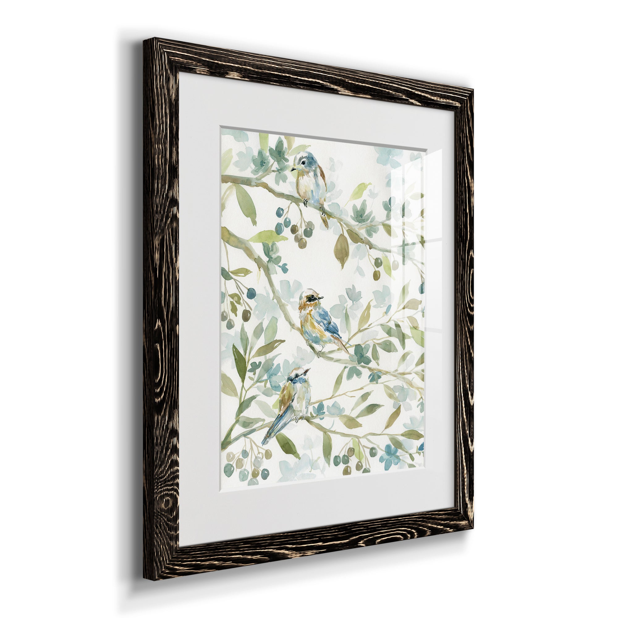 Spring Beginnings - Barnwood Framed Art Print