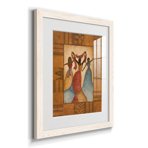 Rhythm - Barnwood Framed Art Print
