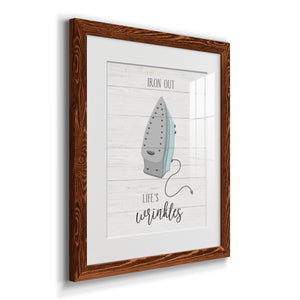 Iron Out - Premium Framed Print - Distressed Barnwood Frame - Ready to Hang